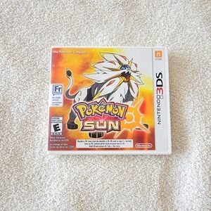 Pokemon Sun 3DS Nintendo game, case included